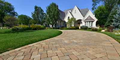 Brick and Concrete Walkways